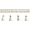Frange meches Océanie 60 mm Houlès Beige 33140-9000