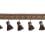 Frange meches Océanie 60 mm Houlès Brun 33140-9820