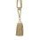 Cordone 1 gland Océanie 70 cm Houlès Nude 35008-9030