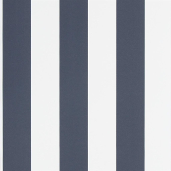 Papier peint Spalding Stripe Navy/White Ralph Lauren