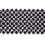 Galon Brodé Gallery 70 mm Houlès Anthracite 32167-9900
