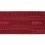 70 mm Gallery moire Braid Houlès Rouge 32158-9500