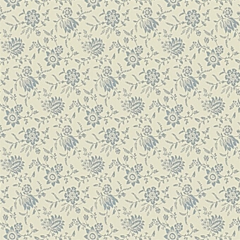 Scrimshaw Floral Wallpaper