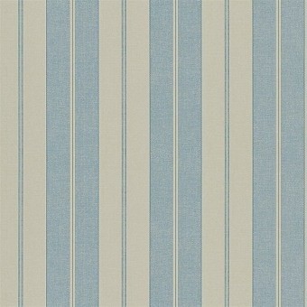 Seaworthy Stripe Wallpaper Pewter Ralph Lauren