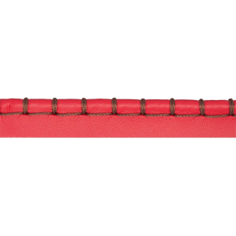 Cordoncillo cuero sintético surpiqué sellier mat ou semi-mat 5 mm