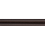 Doppio cavo finta pelle Opacoe ou semi-Opacoe 11 mm Houlès Chocolat 31135-9880