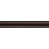 Double Corde Faux Cuir mate ou semi-mate 11 mm Houlès Chocolat 31135-9880