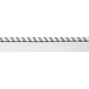 Cordoncillo cuero sintético surpiqué torsades laqué 4 mm