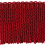 Frange torse Scarlett 12 cm Houlès Rouge 36021-9500