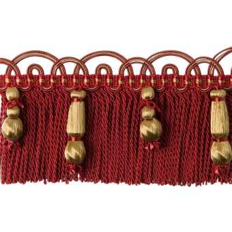 85 mm Scarlett bullion Fringe