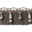 85 mm Scarlett bullion Fringe Houlès Taupe 33093-9800