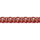 Lézarde Scarlett 14 mm Houlès Rouge 31314-9500