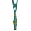 Cordone 1 gland Palladio Houlès Turquoise 35606-9660