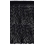 21 cm Palladio bullion Fringe Houlès Noir 33139-9910