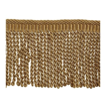 Bordure à Franges DÉCOPRO – Style BFT3 – Or Antique (C4) – Lot De 5 Mètres (5 Yards) – Neuf