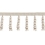 75 mm Palladio Perlenfranse Houlès Beige 33136-9010