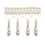 14 cm Palladio beaded Fringe Houlès Beige 33135-9010