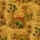 Dinosauria Wallpaper House of Hackney Turmeric 1-WA-DIN-DI-TUR-XXX-004