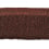 Frange torse Océanie 12 cm Houlès Brun 33168-9820