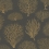 Seafern Wallpaper Cole and Son Charcoal black 107/2006