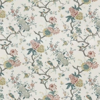 Oriental Bird Signature Fabric