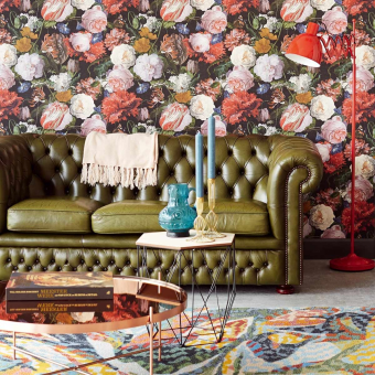 Flowers de Heem - Masterpiece Wallpaper