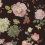 Vintage Flowers Small Panel Eijffinger Black 383611