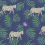 Papel pintado Tropical Jungle Eijffinger Blue 383553