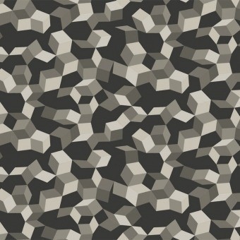 Ingot Wallpaper Charcoal black Cole and Son
