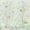 Papeles pintados panorámico Peonies Coordonné Aloe 7900012