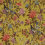 Hydrangea Birds Fabric GP & J Baker Ochre BP10723/1