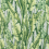 Tiger Leaf Wallpaper Osborne and Little Mid Green W7333-02