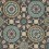 Rosetta Wallpaper Osborne and Little Charcoal/Mint W7337-01