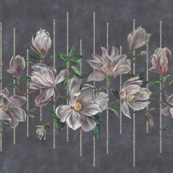 Papeles pintados Magnolia Frieze