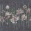Carta da parati panoramica Magnolia Frieze Osborne and Little Charcoal W7338-01