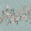 Papeles pintados panorámico Magnolia Frieze Osborne and Little Aqua W7338-02