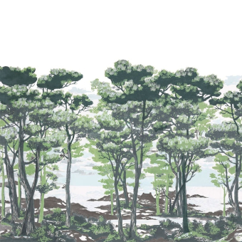 Papier peint panoramique The Enchanted Forest