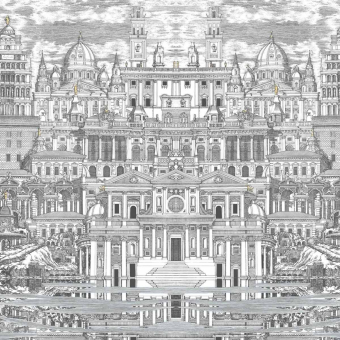 Carta da parati panoramica Riflesso Fornasetti