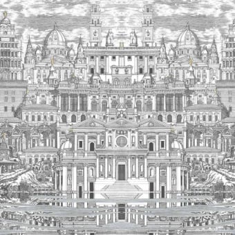 Papier peint panoramique Riflesso Fornasetti