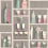 Cocktails Fornasetti Wallpaper Cole and Son Pastel 114/23044