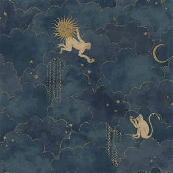 Carta da parati Stars and Monkeys