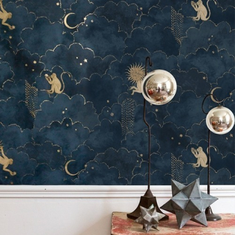 Papel pintado Stars and Monkeys