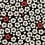 Coquelicot Wallpaper Jean Paul Gaultier Noir 3331-02