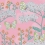 Carta da parati panoramica Butterflies and Flowers Eijffinger Pink 383619