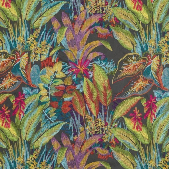 Selva embroiedered fabric