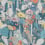 Cactus Garden Fabric Matthew Williamson Azur F7247-01