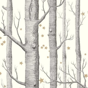 Carta da parati Woods and Stars