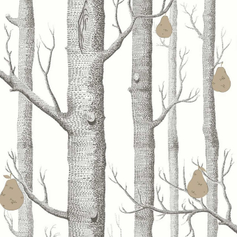 Papier peint Woods and Pears Blanc cassé Cole and Son