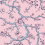 Papel pintado Paravent des Amandiers Coordonné Pompadour Pink 8000005