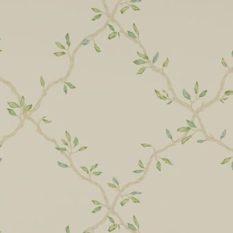 Leaf Trellis Wallpaper